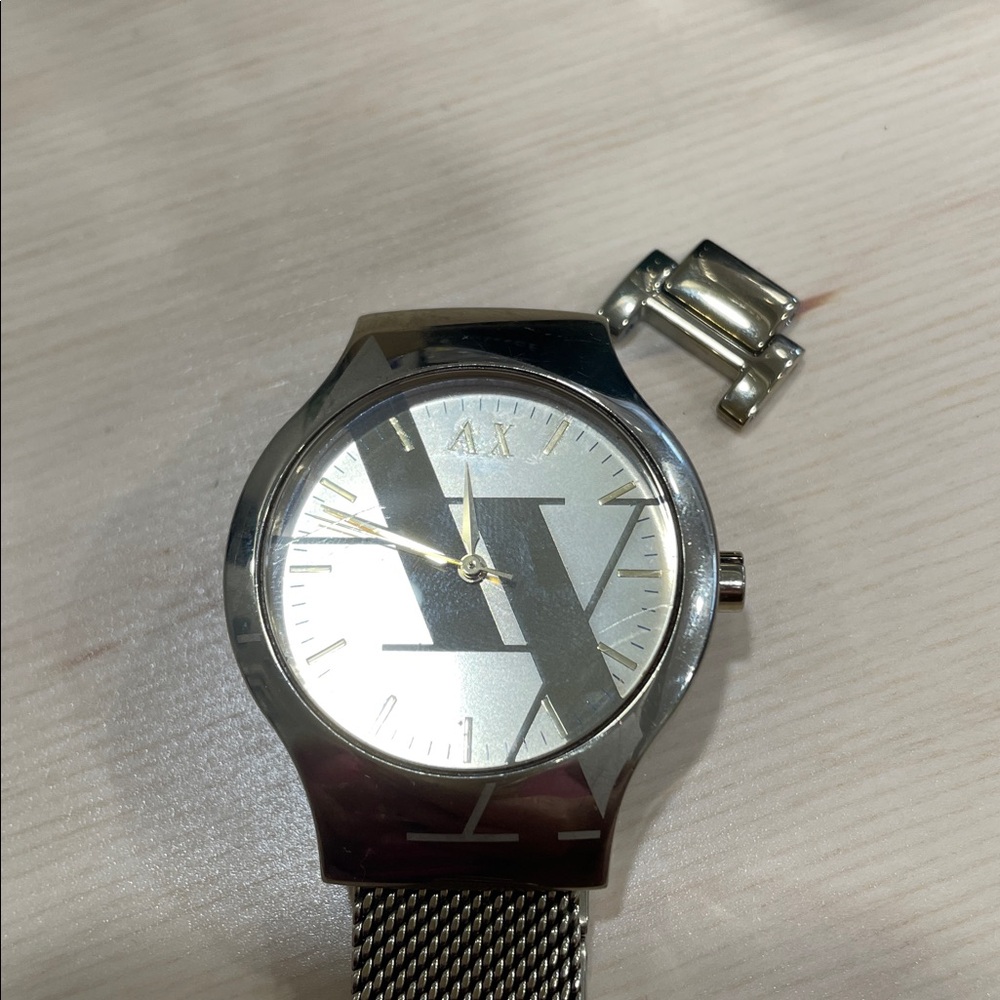 Armani Exchange Gold Tone Watch - Picture 6 of 11